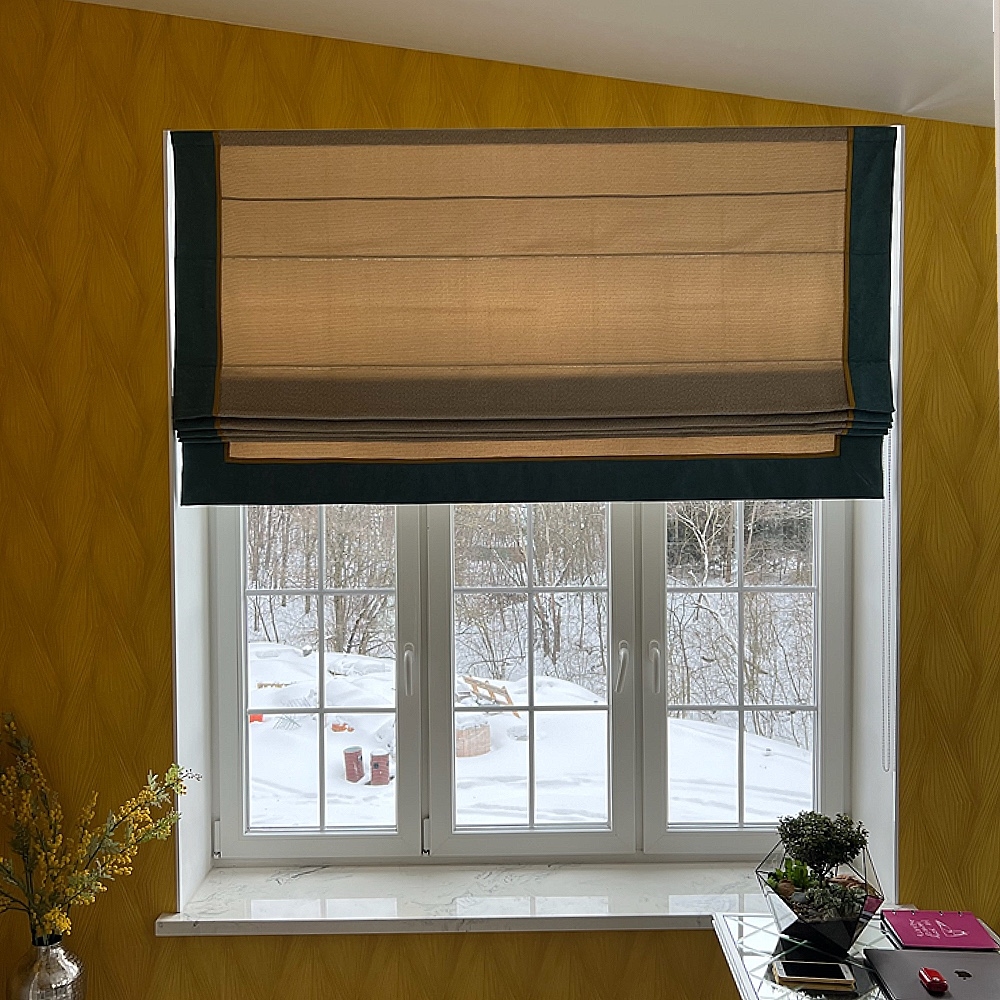 Римские шторы: элегантное сочетание стиля и функциональности