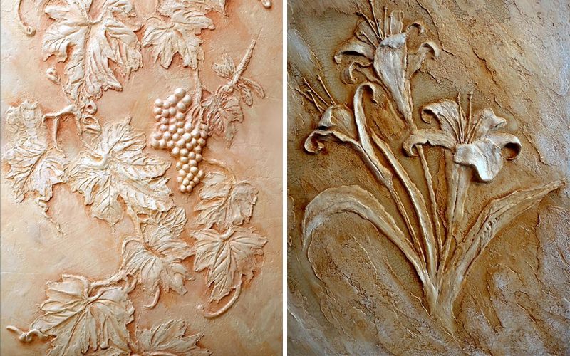 Барельеф на стене своими руками: два варианта исполнения + пошаговая инструкция