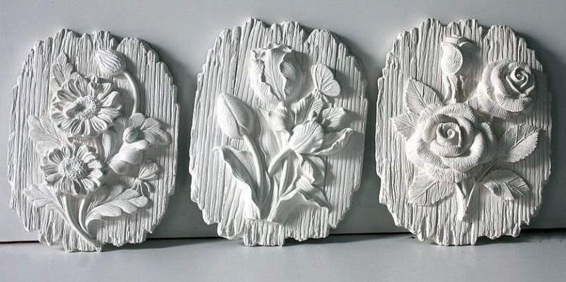 Барельеф на стене своими руками: два варианта исполнения + пошаговая инструкция