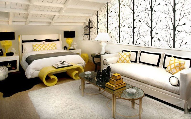 Дизайн интерьера комнаты без окон — как оформить помещение без естественного света (+45 фотоидей)