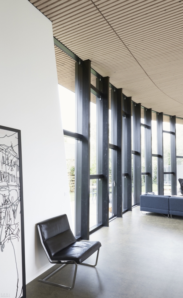 Дом Бумеранг с уникальным архитектурным дизайном