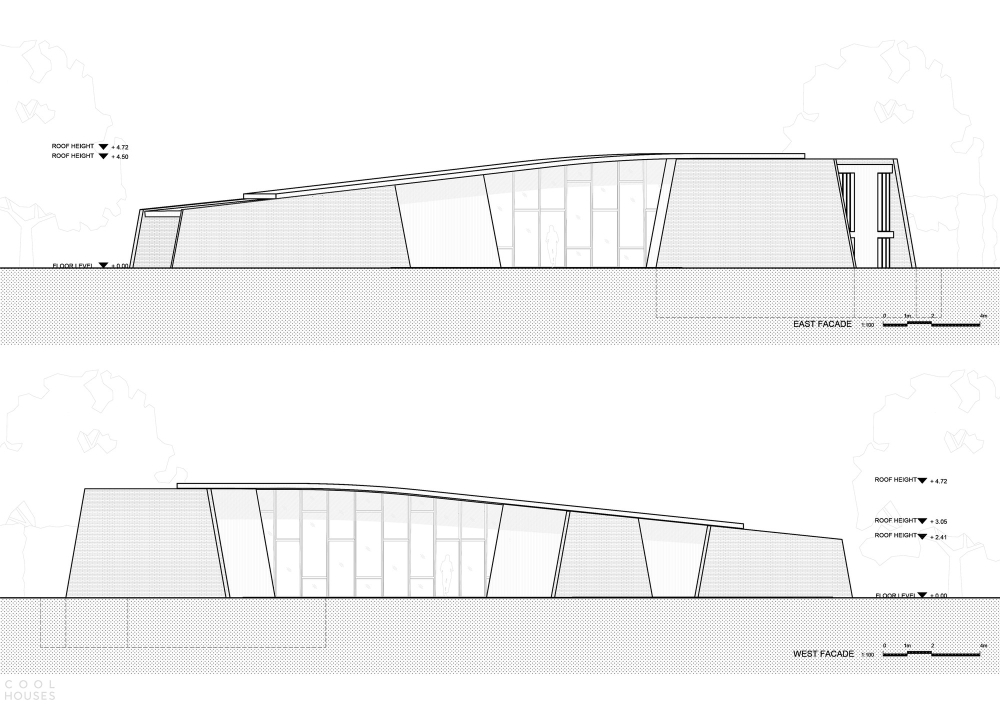 Дом Бумеранг с уникальным архитектурным дизайном