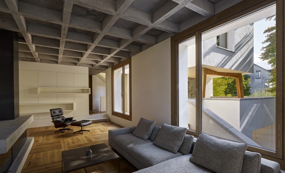 Дом Хольдергассе, демонстрирующий преимущества устойчивого строительства Дом Хольдергассе, демонстрирующий преимущества устойчивого строительства