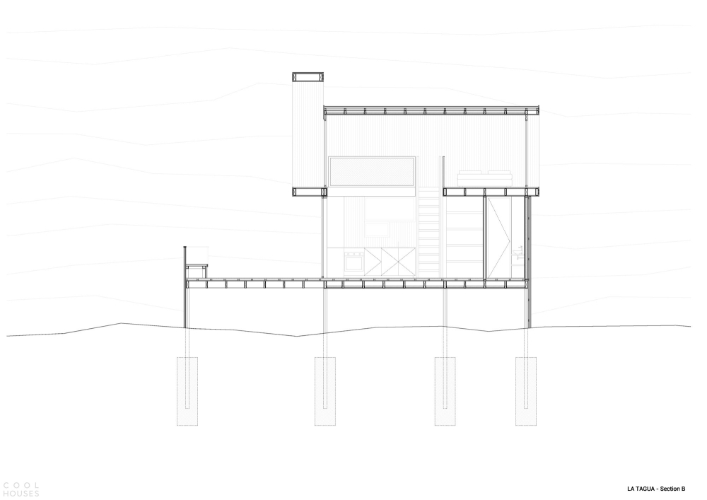 Домики для краткосрочного отдыха в виде смотровых башен с видом на океан