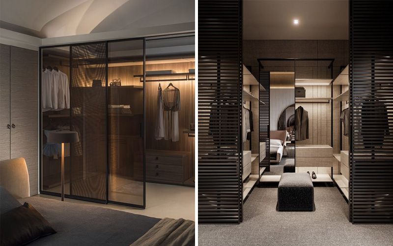 Гардеробная в спальне: планировка, дизайн, размещение Гардеробная в спальне: планировка, дизайн, размещение