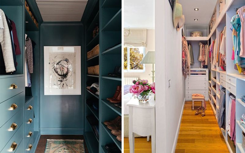 Гардеробная в спальне: планировка, дизайн, размещение Гардеробная в спальне: планировка, дизайн, размещение