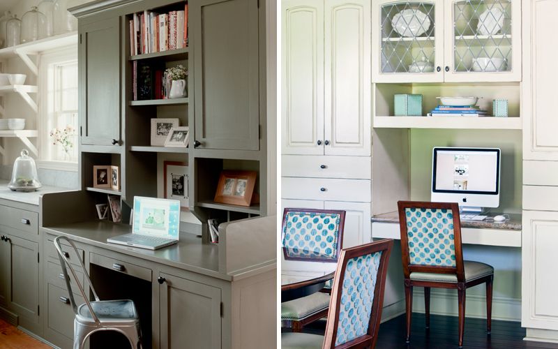 Где на кухне разместить компьютер — выбираем место для работы (+25 фото)