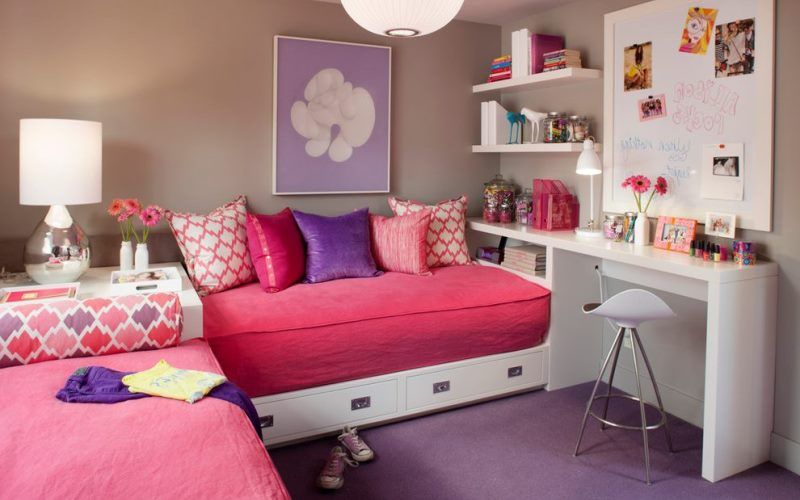 Как разместить две отдельные кровати в детской комнате (+40 фотоидей)