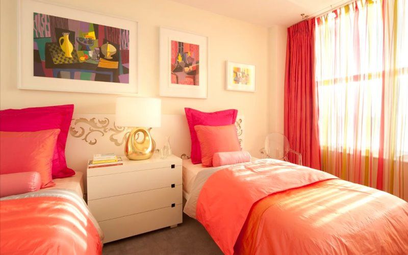 Как разместить две отдельные кровати в детской комнате (+40 фотоидей)