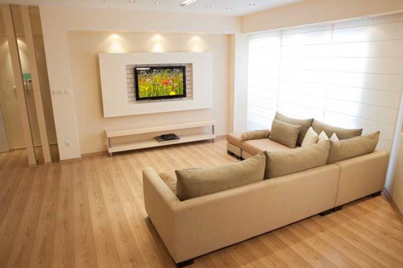 Ниша в стене из гипсокартона в интерьере — 100 фото идей