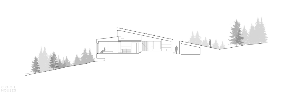 Оригинальная обитель для отдыха с «живой» зеленой крышей