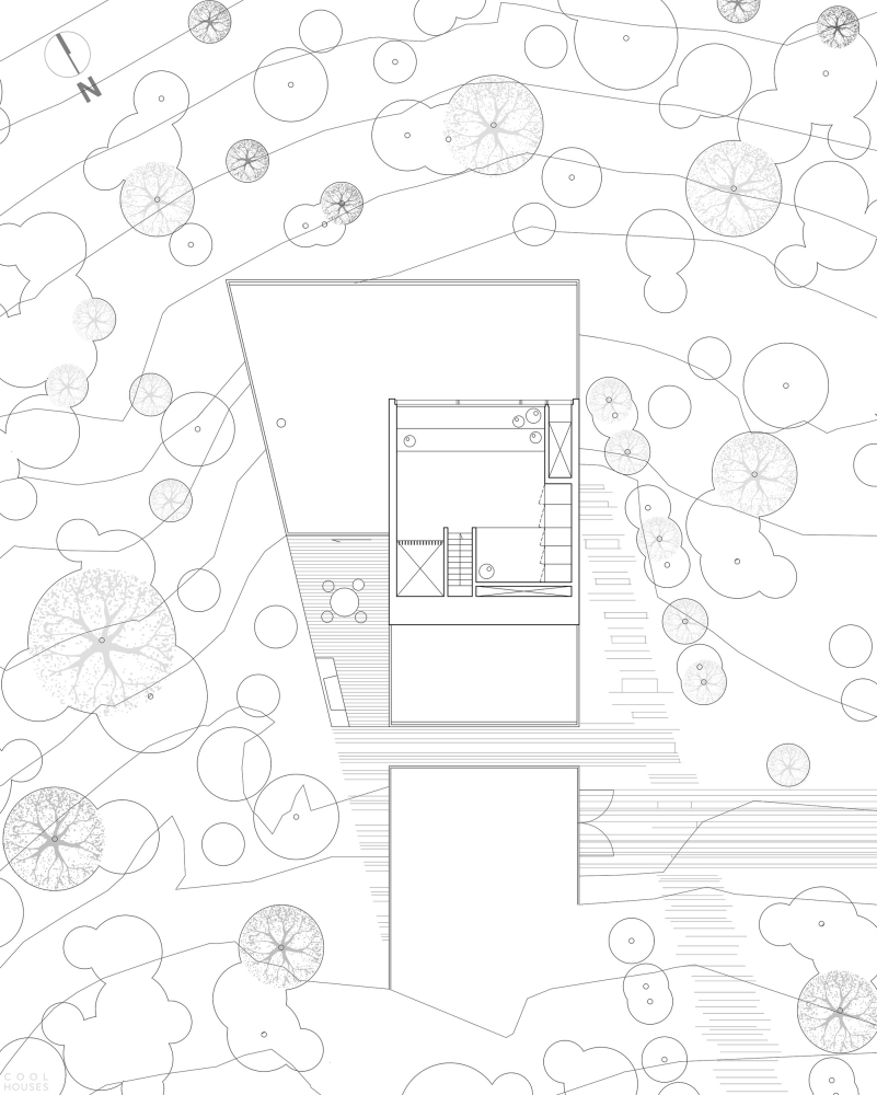 Оригинальная обитель для отдыха с «живой» зеленой крышей