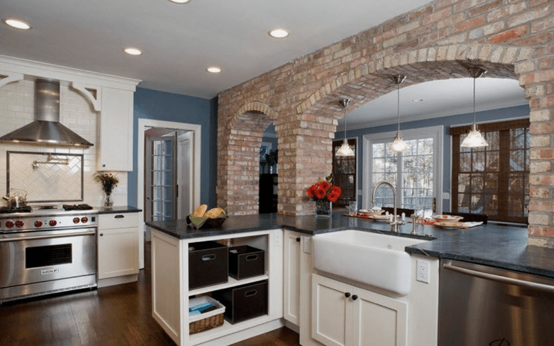 Планировка и дизайн угловой кухни — как удобно разместить мебель и технику (+50 фото)