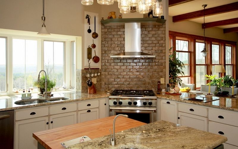 Планировка и дизайн угловой кухни — как удобно разместить мебель и технику (+50 фото)