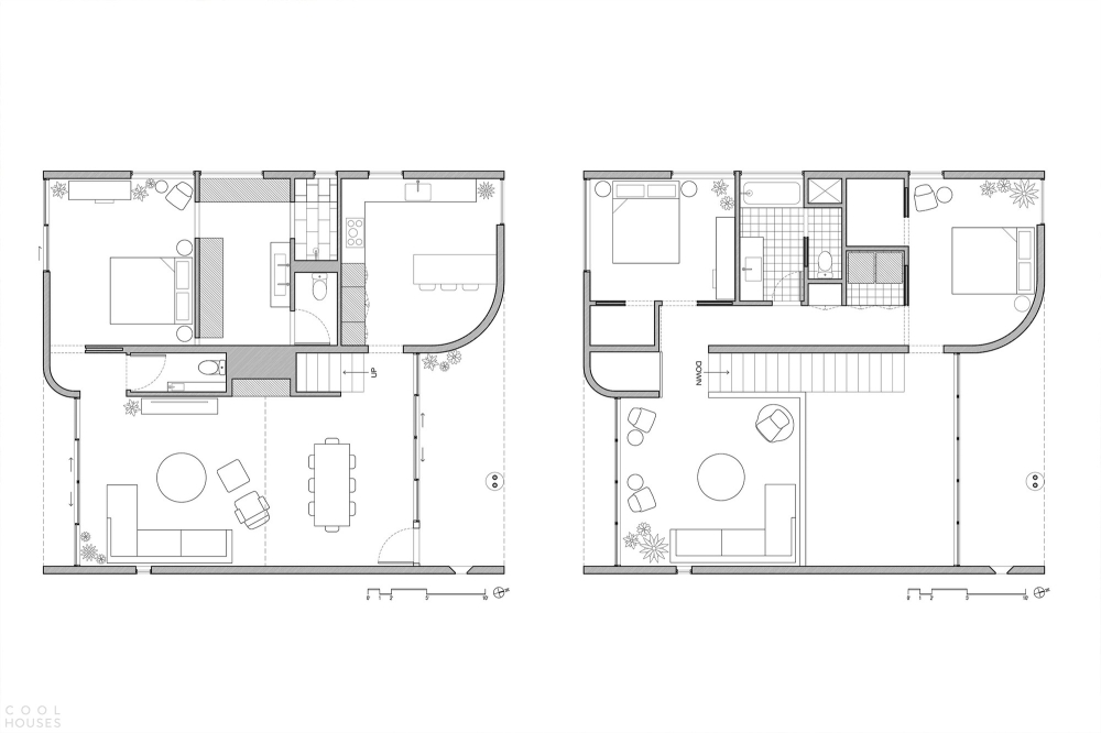 Семейная резиденция - городское убежище с эффектным дизайном