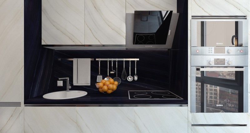 Светлая квартира студия на 29 квадратных метрах — дизайн интерьера