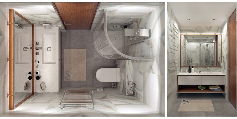 Светлая квартира студия на 29 квадратных метрах — дизайн интерьера