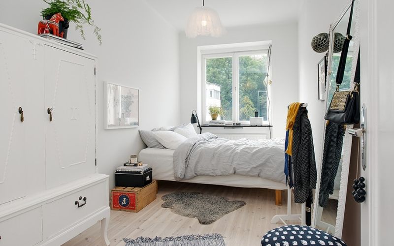 Дизайн и оформление вытянутой спальни — создаём комфортное пространство в узкой комнате (+60 фотоидей)