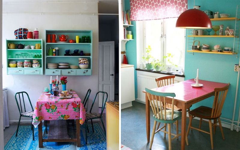 Как украсить стену над столом на кухне — 80 идей с фото Как украсить стену над столом на кухне — 80 идей с фото