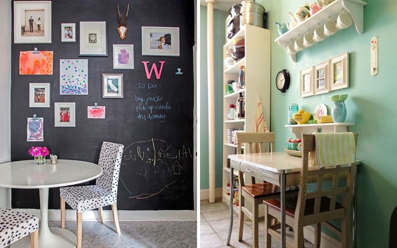 Как украсить стену над столом на кухне — 80 идей с фото Как украсить стену над столом на кухне — 80 идей с фото