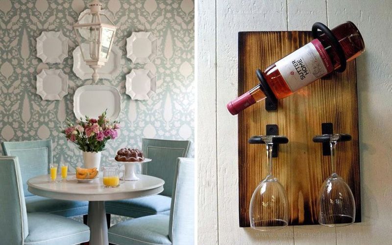 Как украсить стену над столом на кухне — 80 идей с фото Как украсить стену над столом на кухне — 80 идей с фото