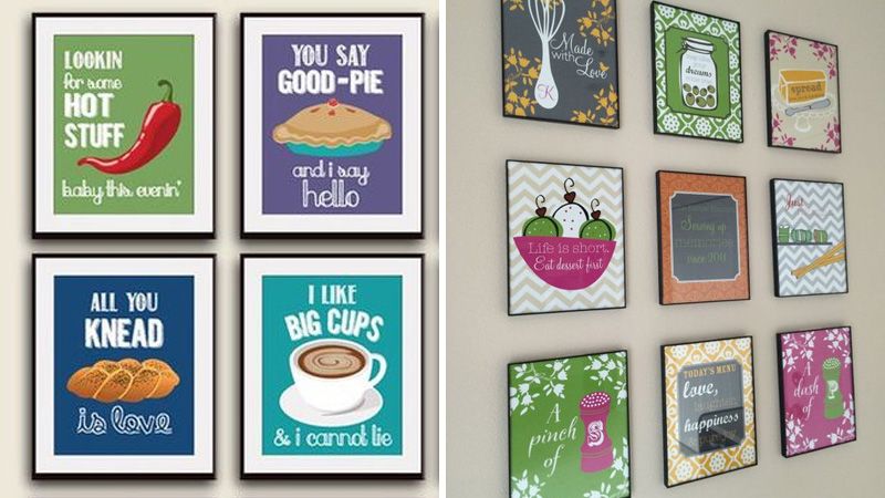 Как украсить стену над столом на кухне — 80 идей с фото Как украсить стену над столом на кухне — 80 идей с фото