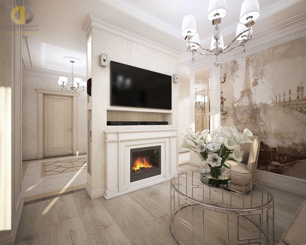 Камины в интерьере гостиной: создание уюта и стильного пространства